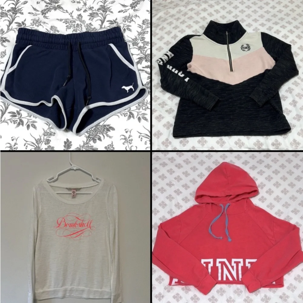 PINK Victoria’s Secret XS 4-Piece Bundle - Picture 1 of 16
